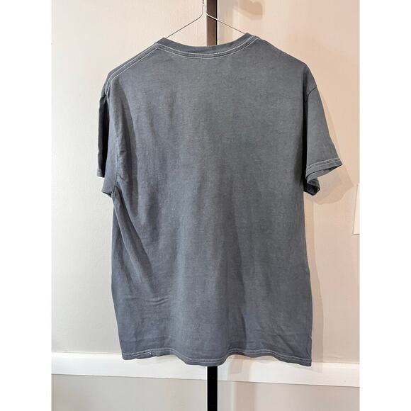 The Breakfast Club Charcoal Gray Short Sleeve Graphic 80s Movie Tee S/M NWOT - Picture 4 of 7